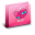 Folder Broken Heart Pink Icon 32x32 png